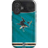 NHL San Jose Sharks Home Jersey iPhone 16 Plus Impact Case